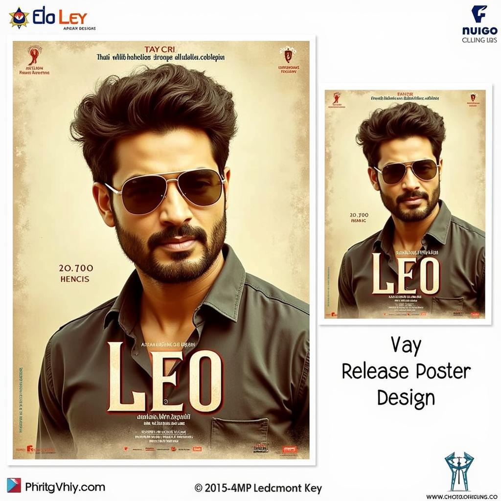 Vijay's Leo Movie Poster