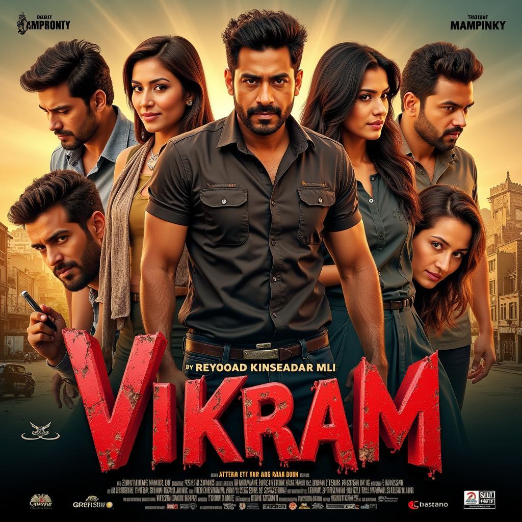 Vikram Movie Cast Poster