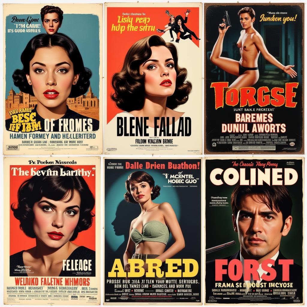 Vintage Forced Movie Posters