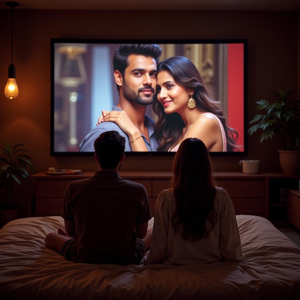 Watching Full HD Porn Movie in Hindi