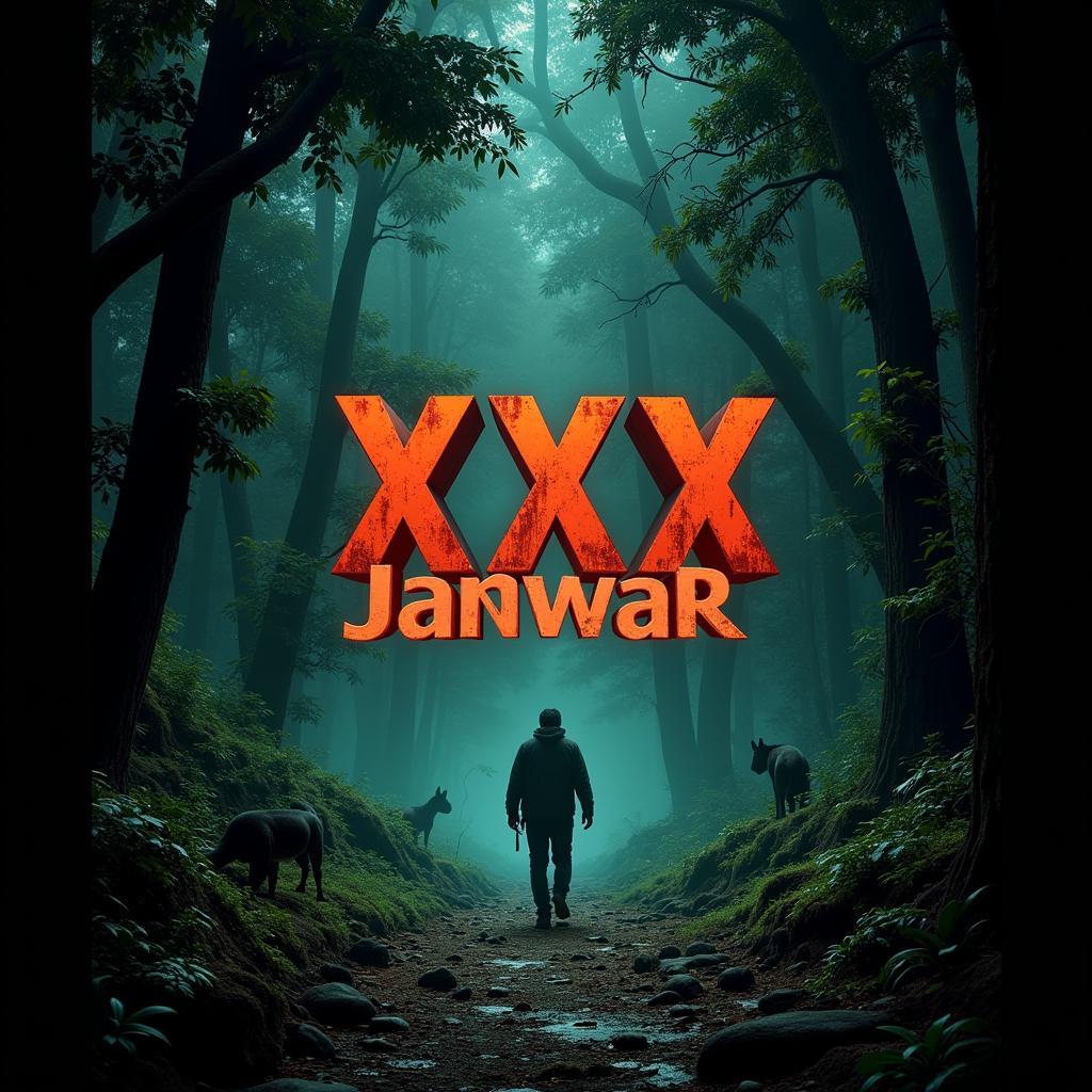 Movie poster for "xxx janwar movie"