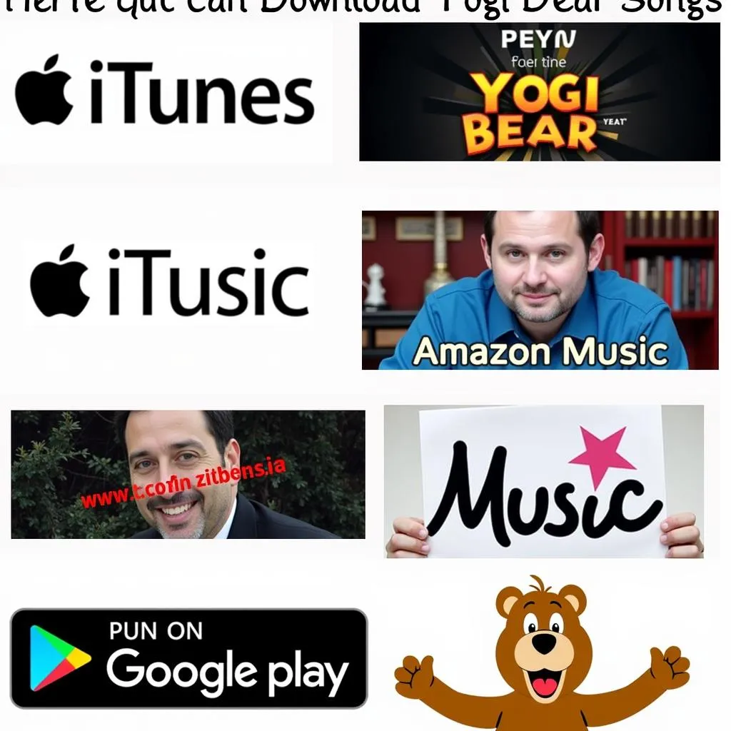 Yogi Bear music download platforms