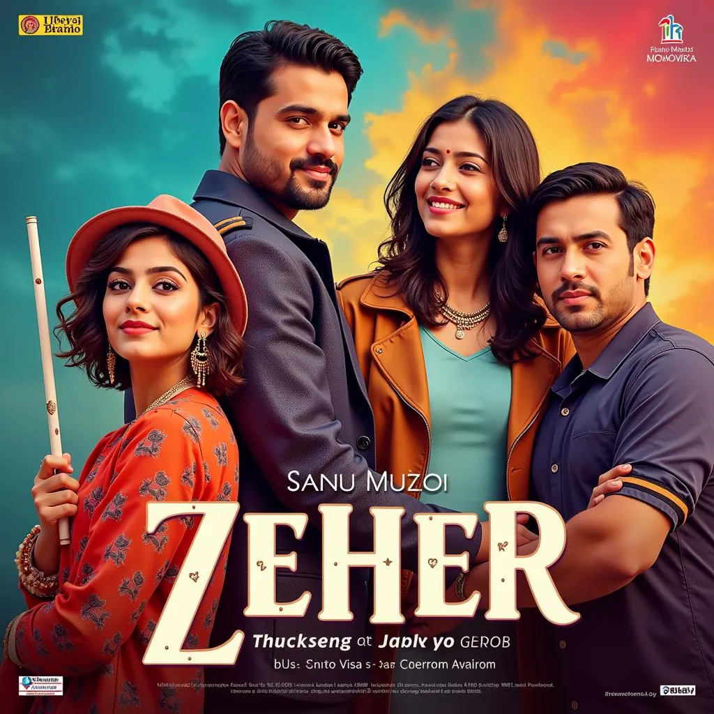 Zeher movie soundtrack poster