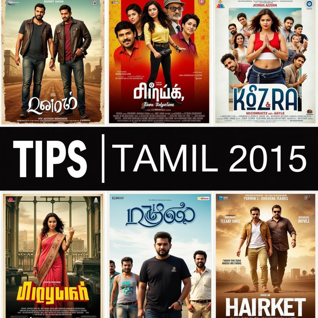 2015 Tamil Movie Posters