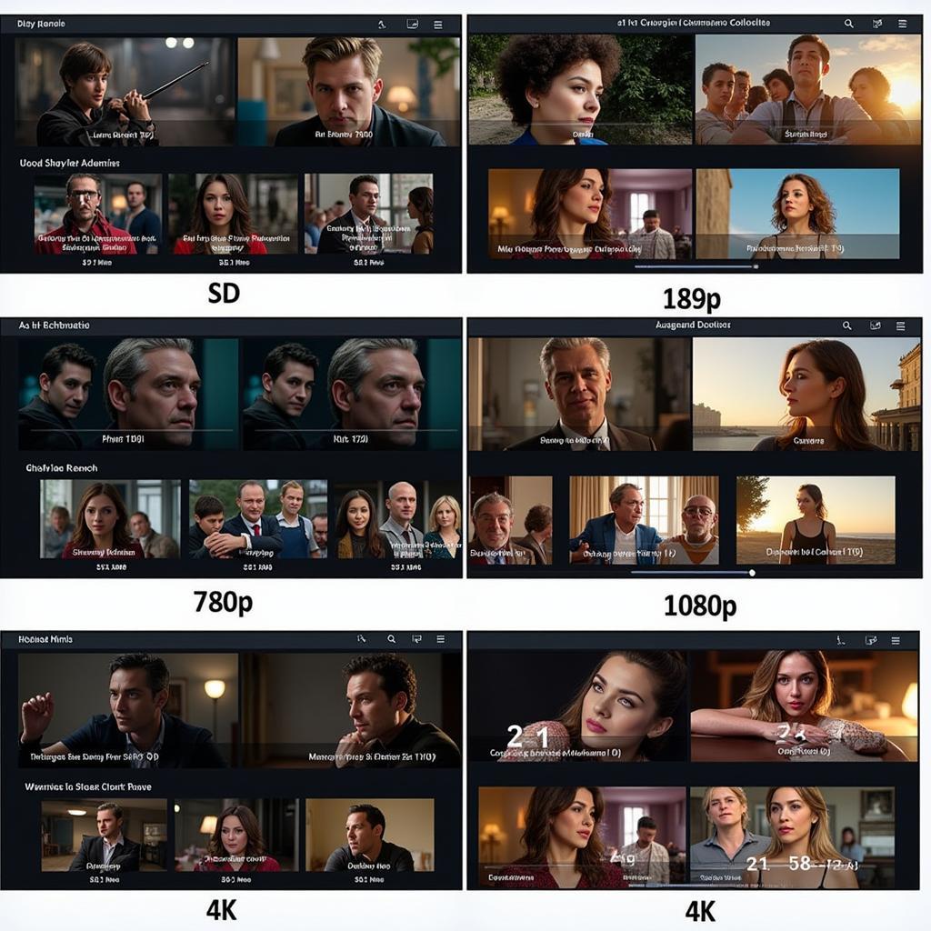 4 HD Movie Download Resolution Comparison