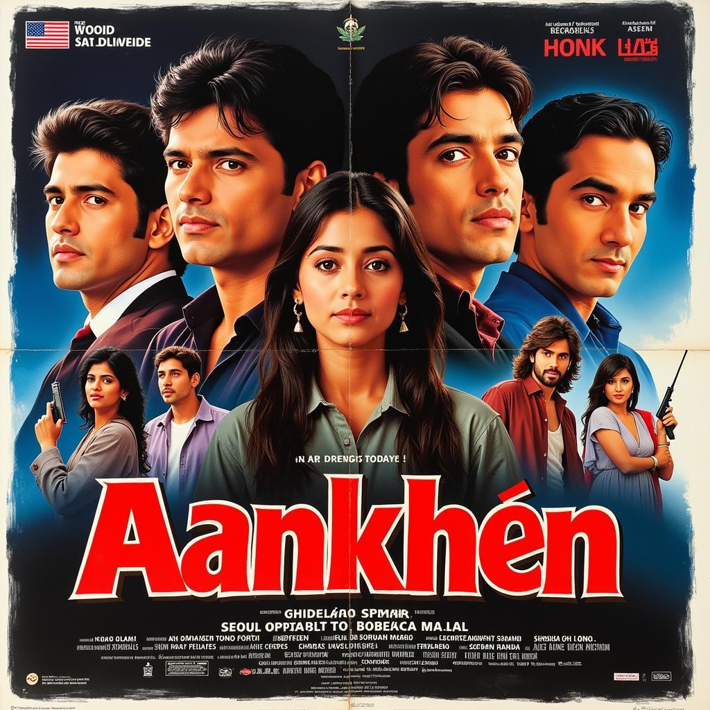 Aankhen Movie Poster