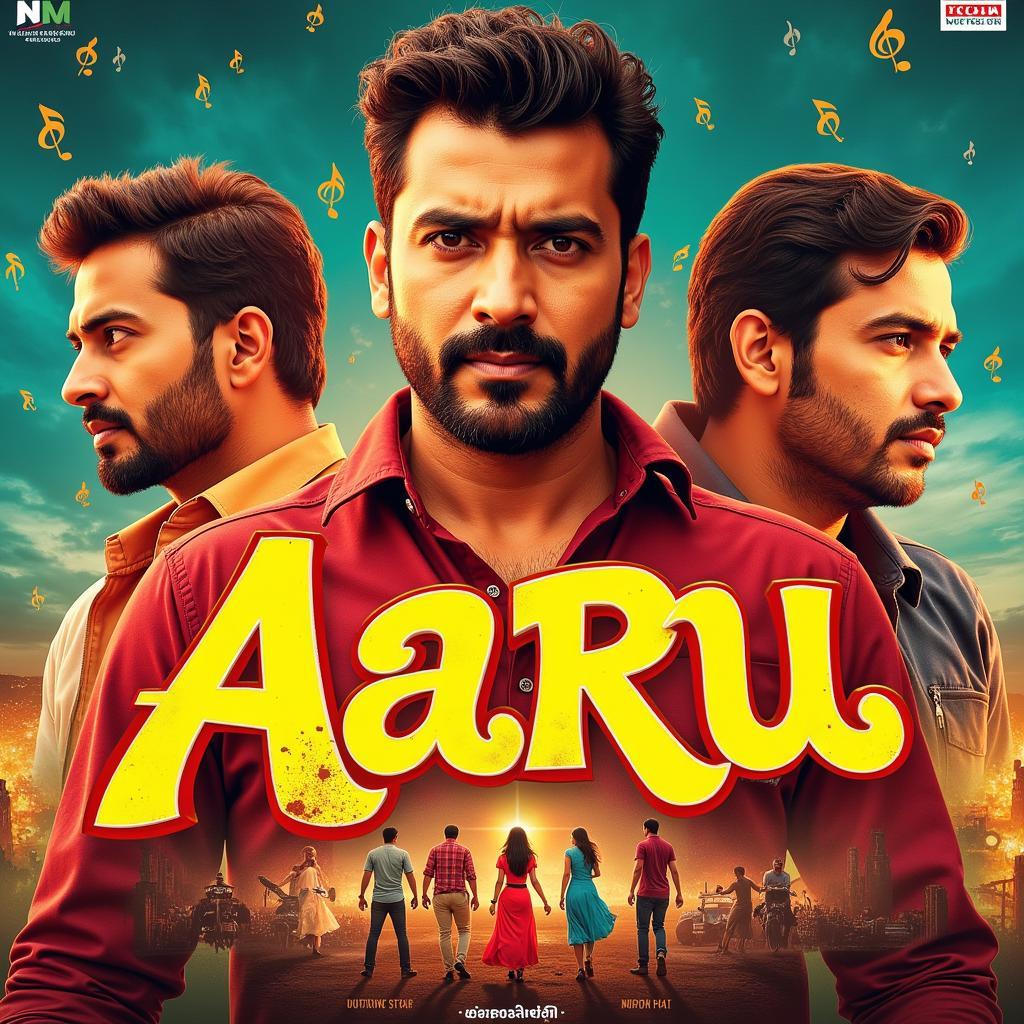 Aaru Movie Soundtrack Poster