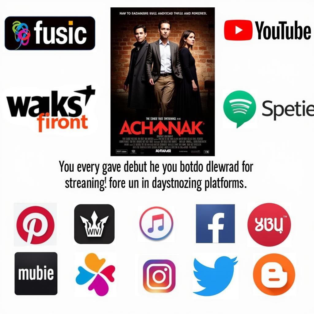 Achanak Movie Poster and Legal Music Download Platforms