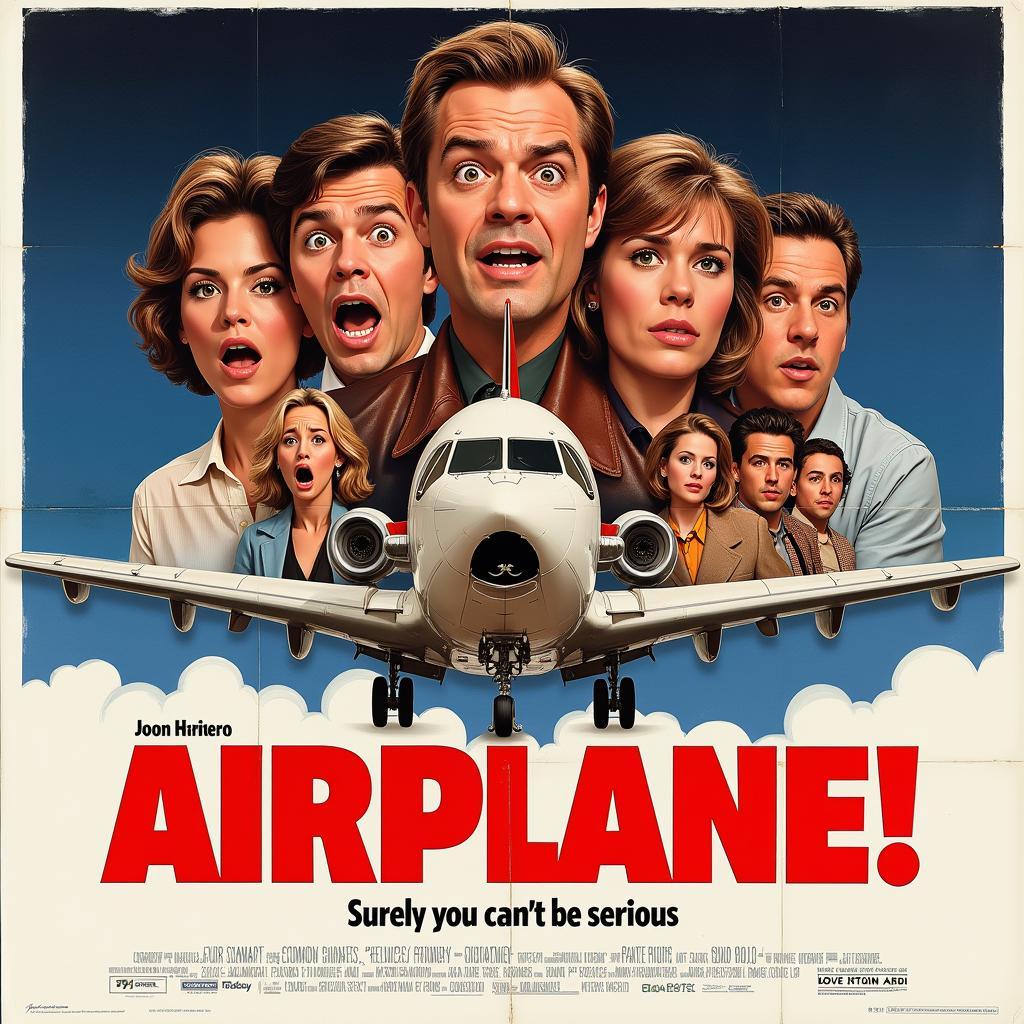 Airplane! Movie Poster: A Classic Example of Comedy in Advertising