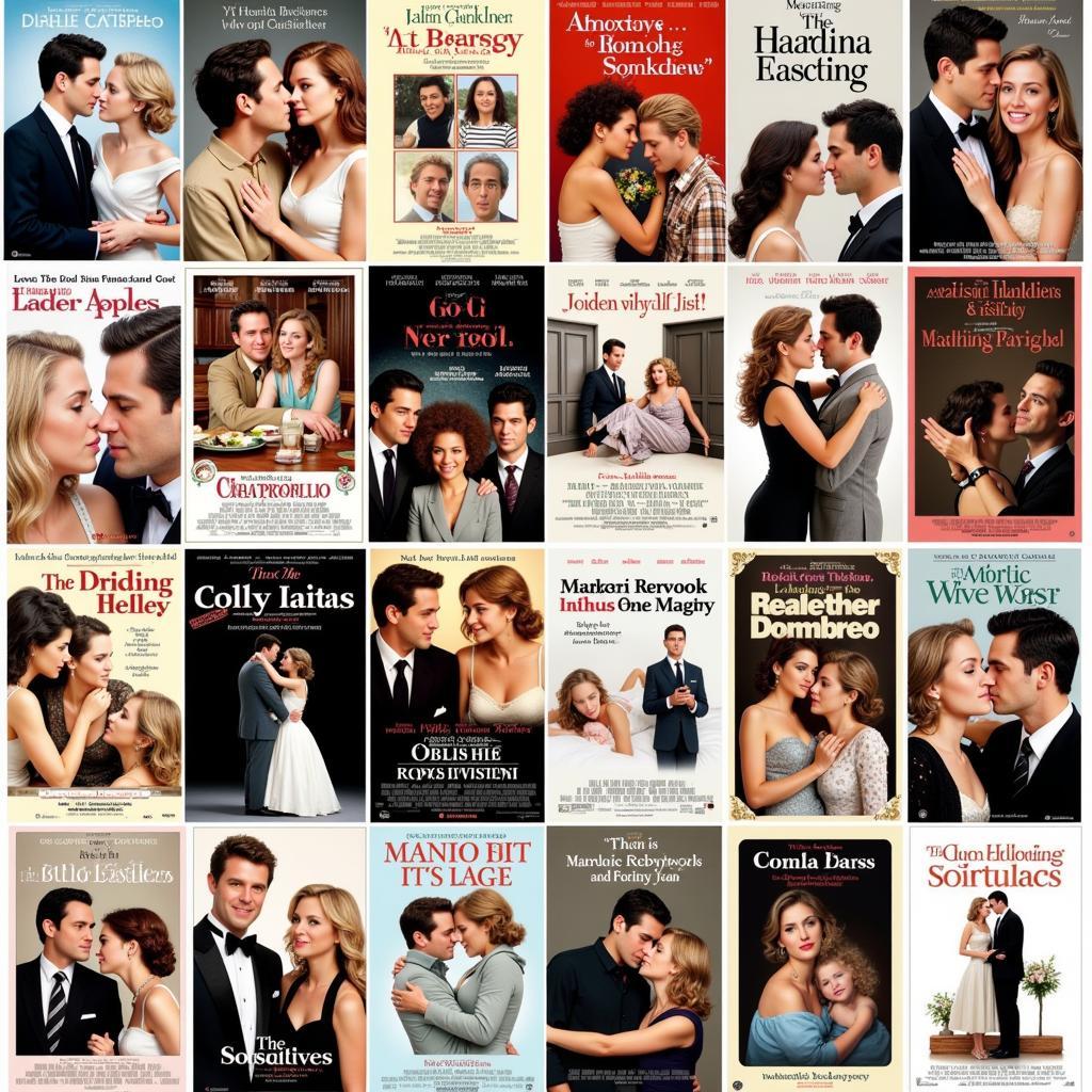 American Romantic Comedies Exploring Marriage and Relationships