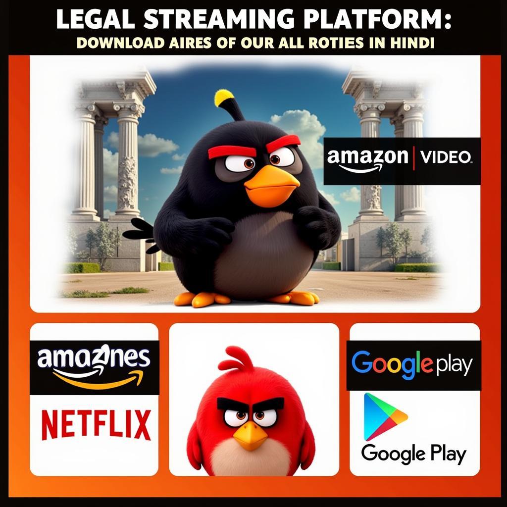 Angry Birds Hindi Movie Download Platforms