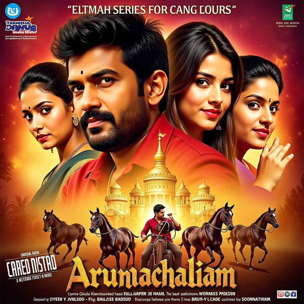 Arunachalam Movie Soundtrack Poster