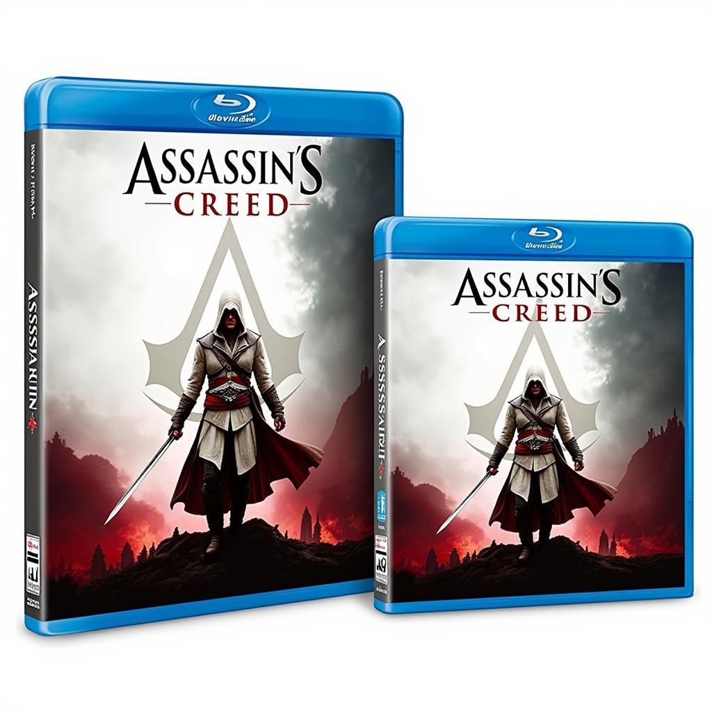 Assassin's Creed Movie Blu-ray and DVD Covers