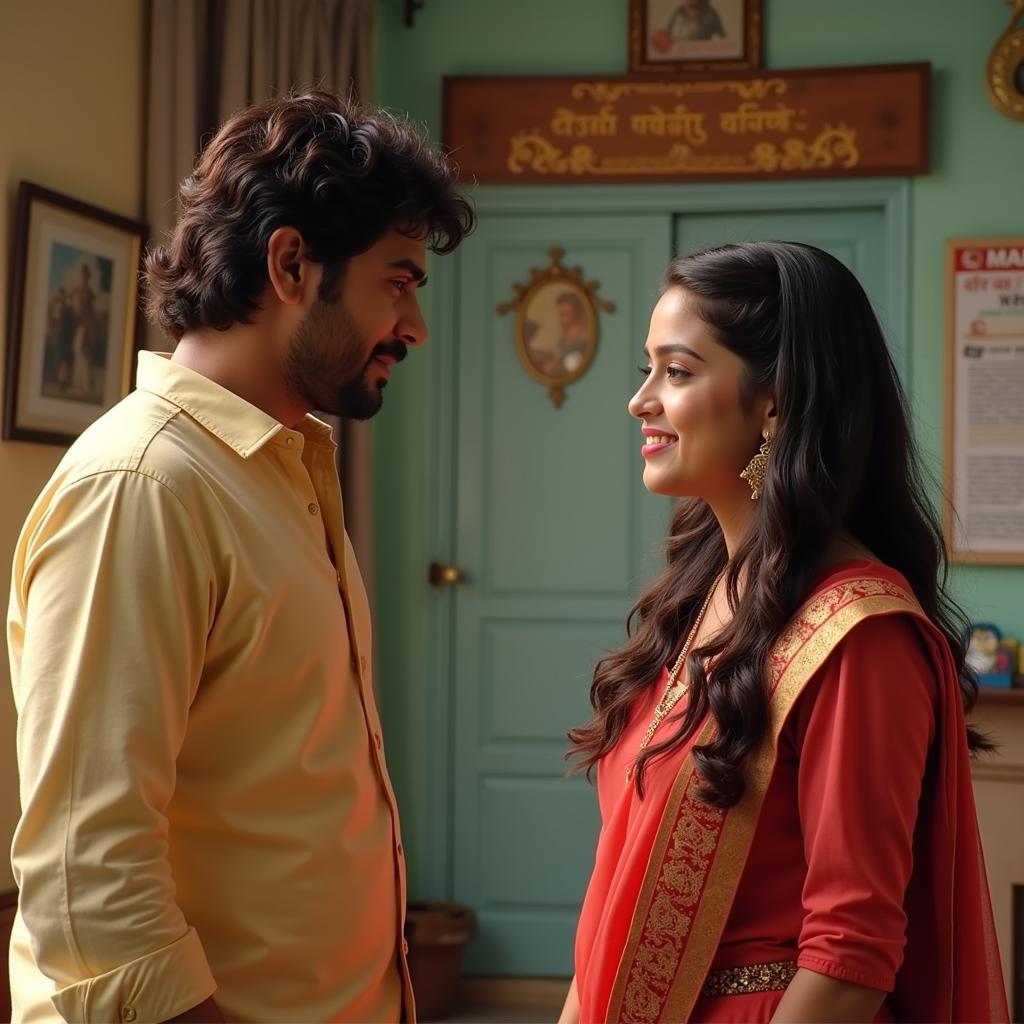 Avika Gor and Raj Tarun in Cinema Choopista Mava