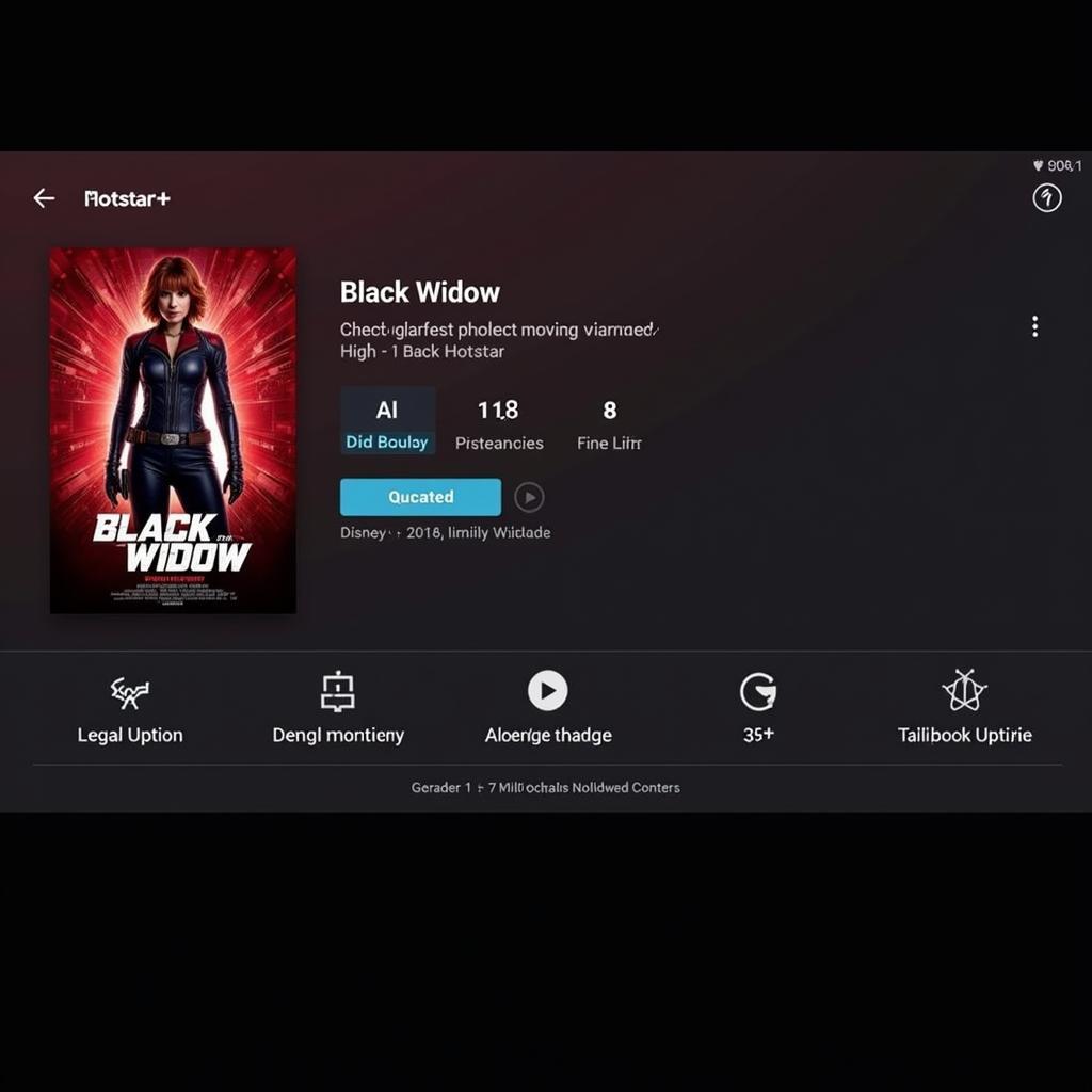 Black Widow Hindi Dubbed on Disney+ Hotstar