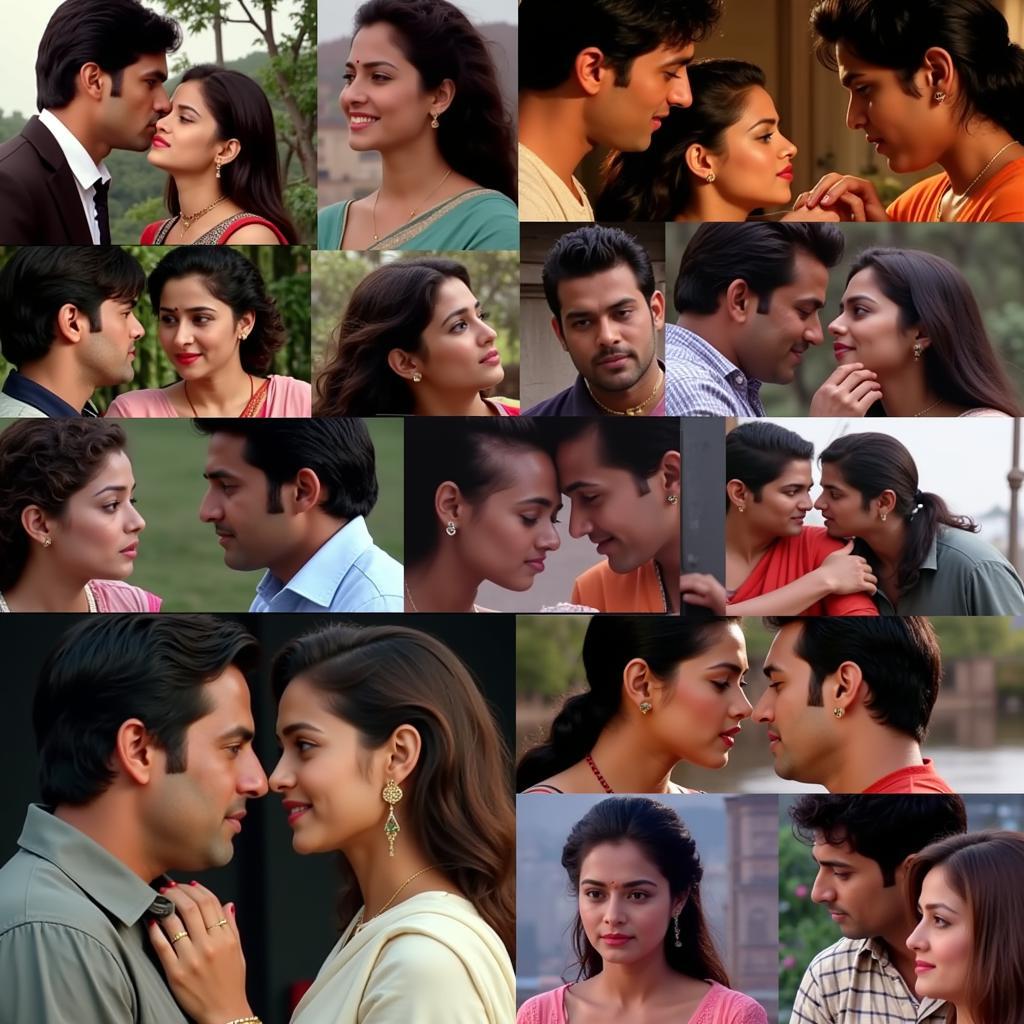 Evolution of Intimacy in Bollywood Films