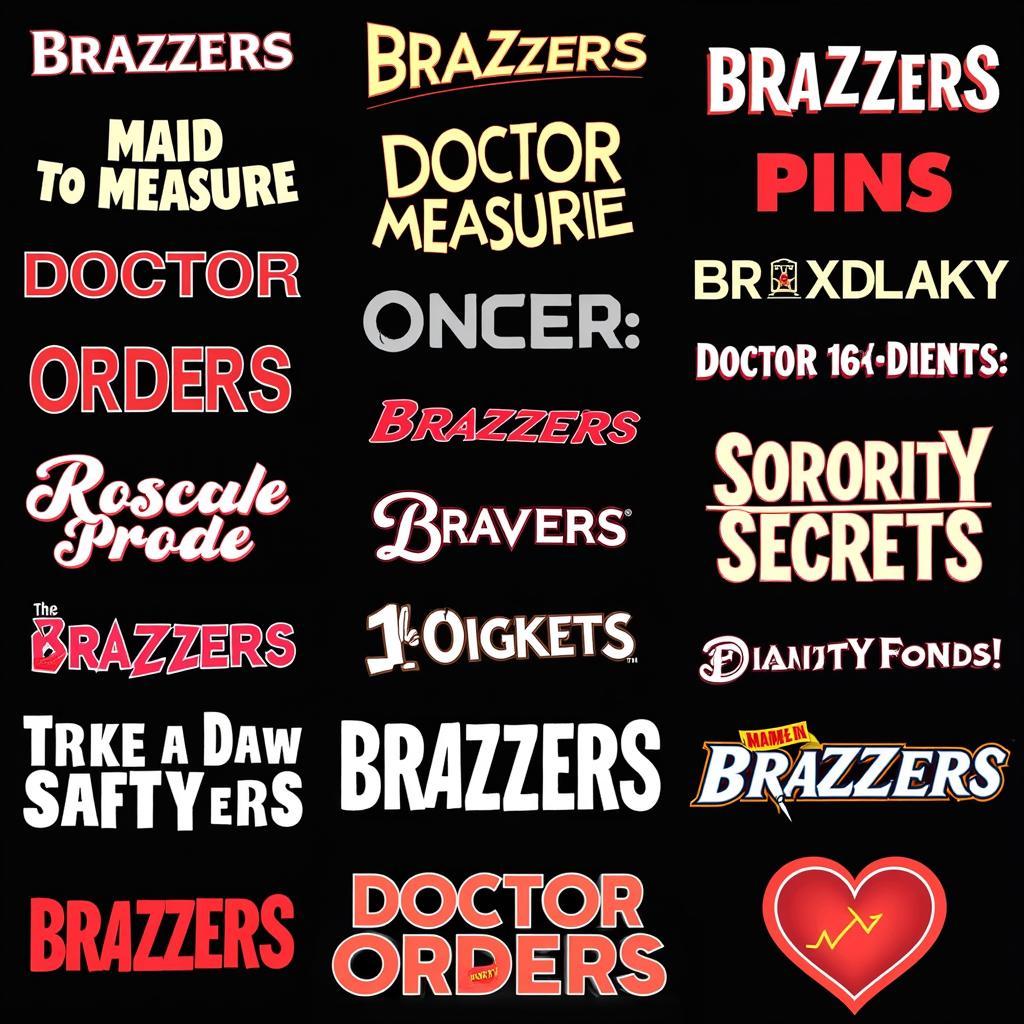 Examples of Brazzers Movie Titles