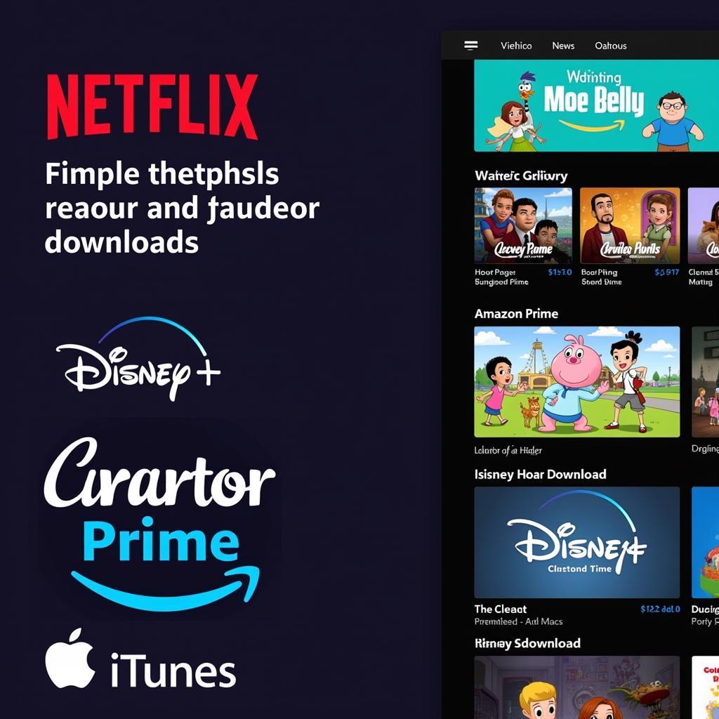 Cartoon HD Movie Download Platforms