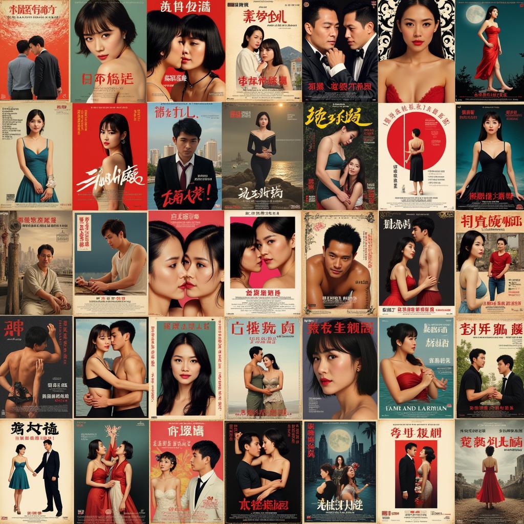 Exploring Chinese Erotic Film Posters