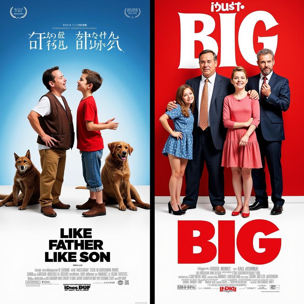 Classic Body Swap Movies: Like Father Like Son and Big