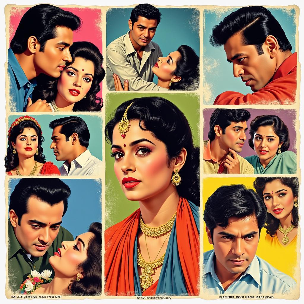 Classic Bollywood Movie Posters