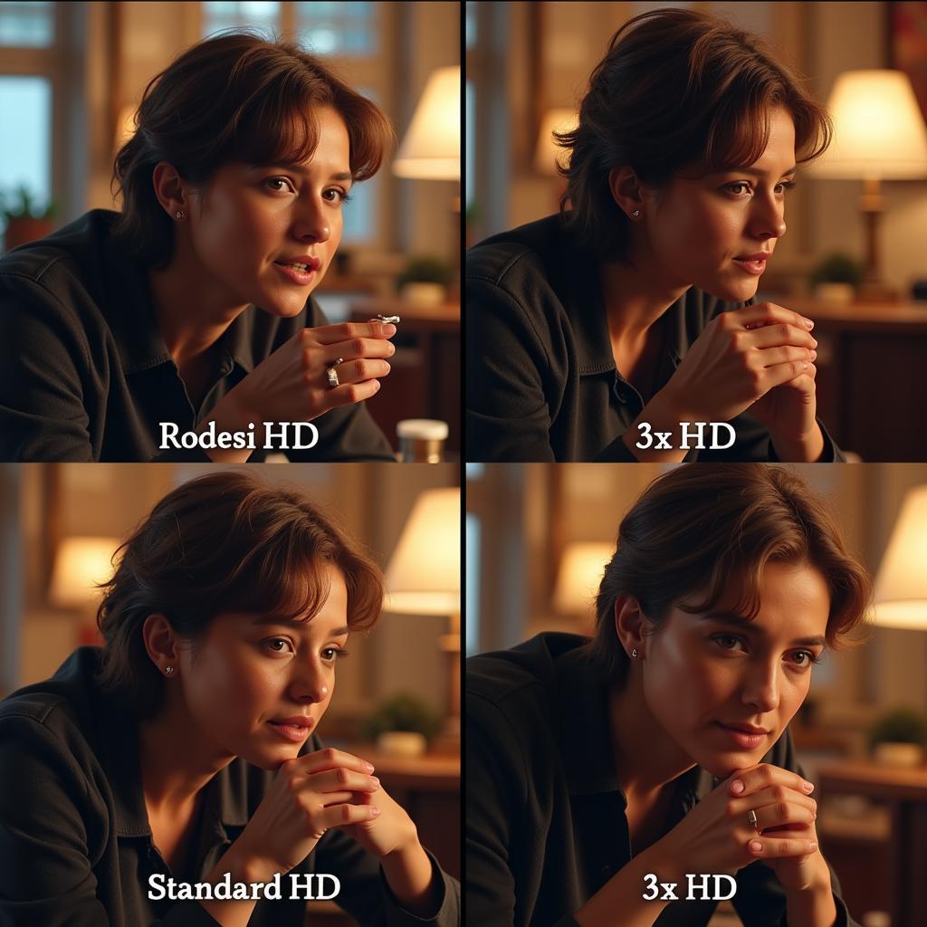 Comparing 3x HD to Standard HD