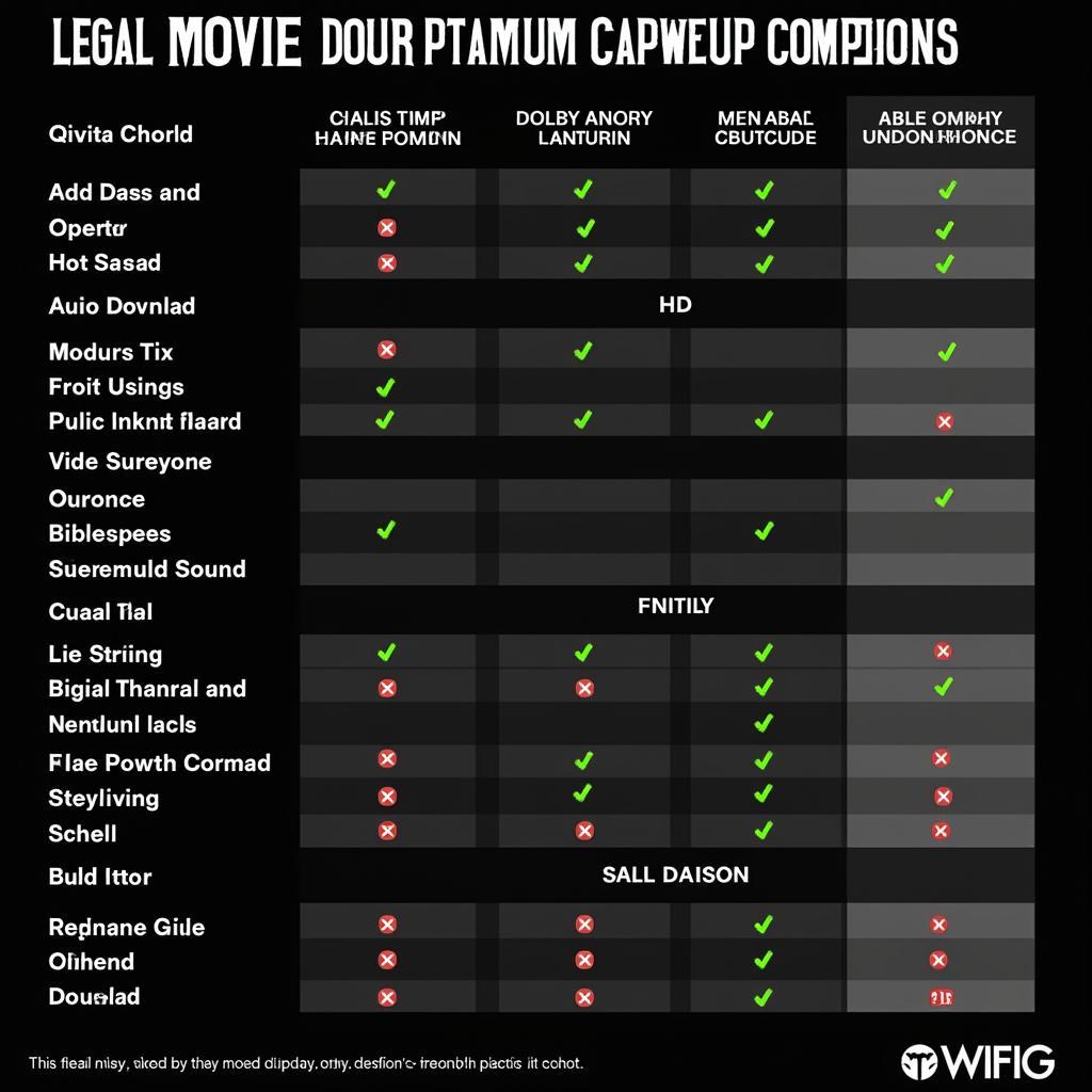 Comparing Movie Download Platforms