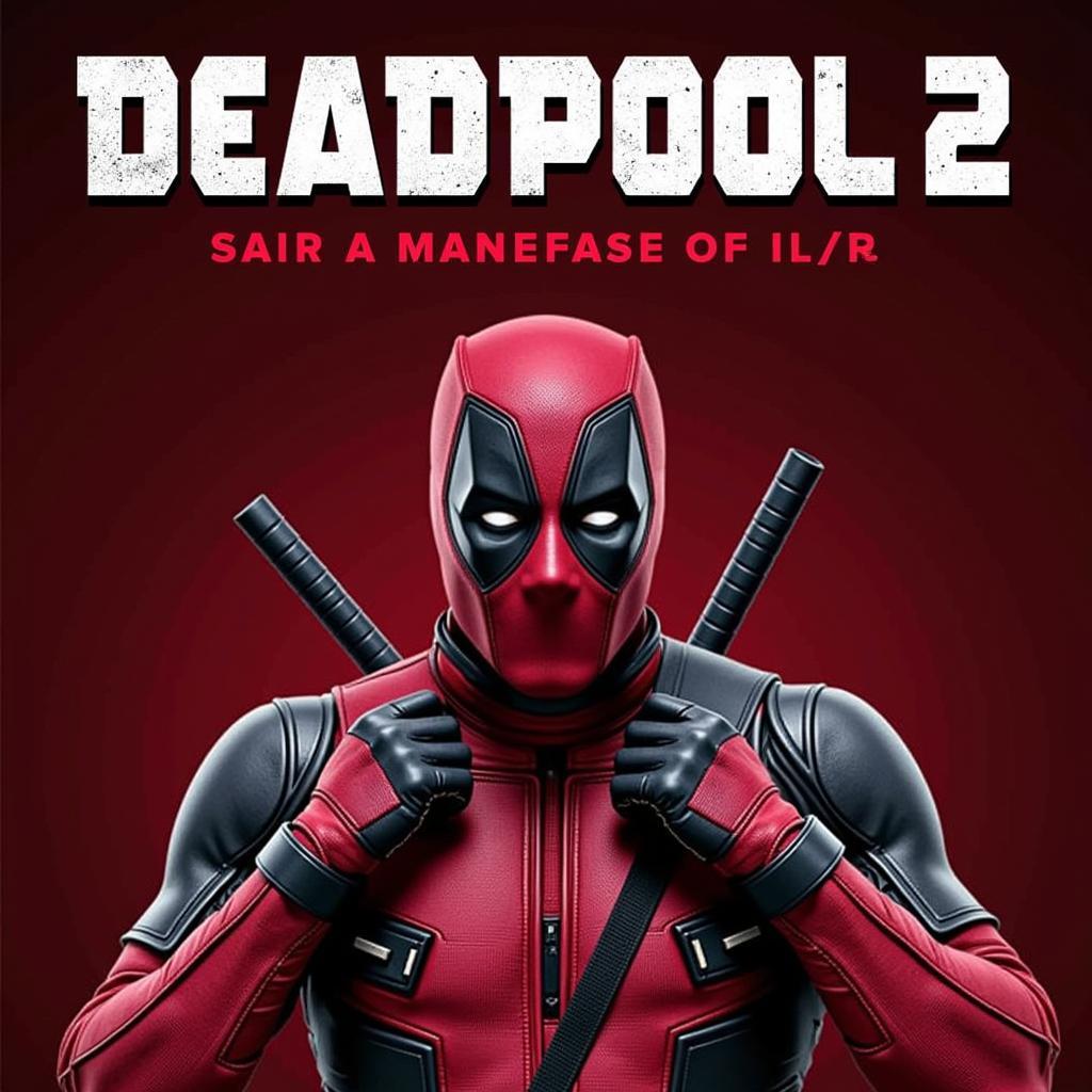 Deadpool 2 Tamil Dubbed Movie Poster