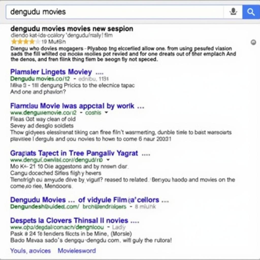 Dengudu Movies and Online Search Trends