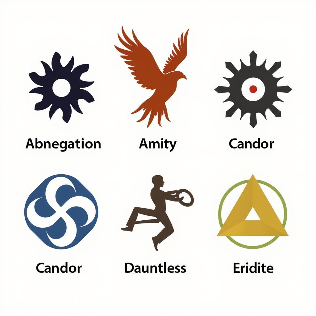 Divergent Faction Symbols