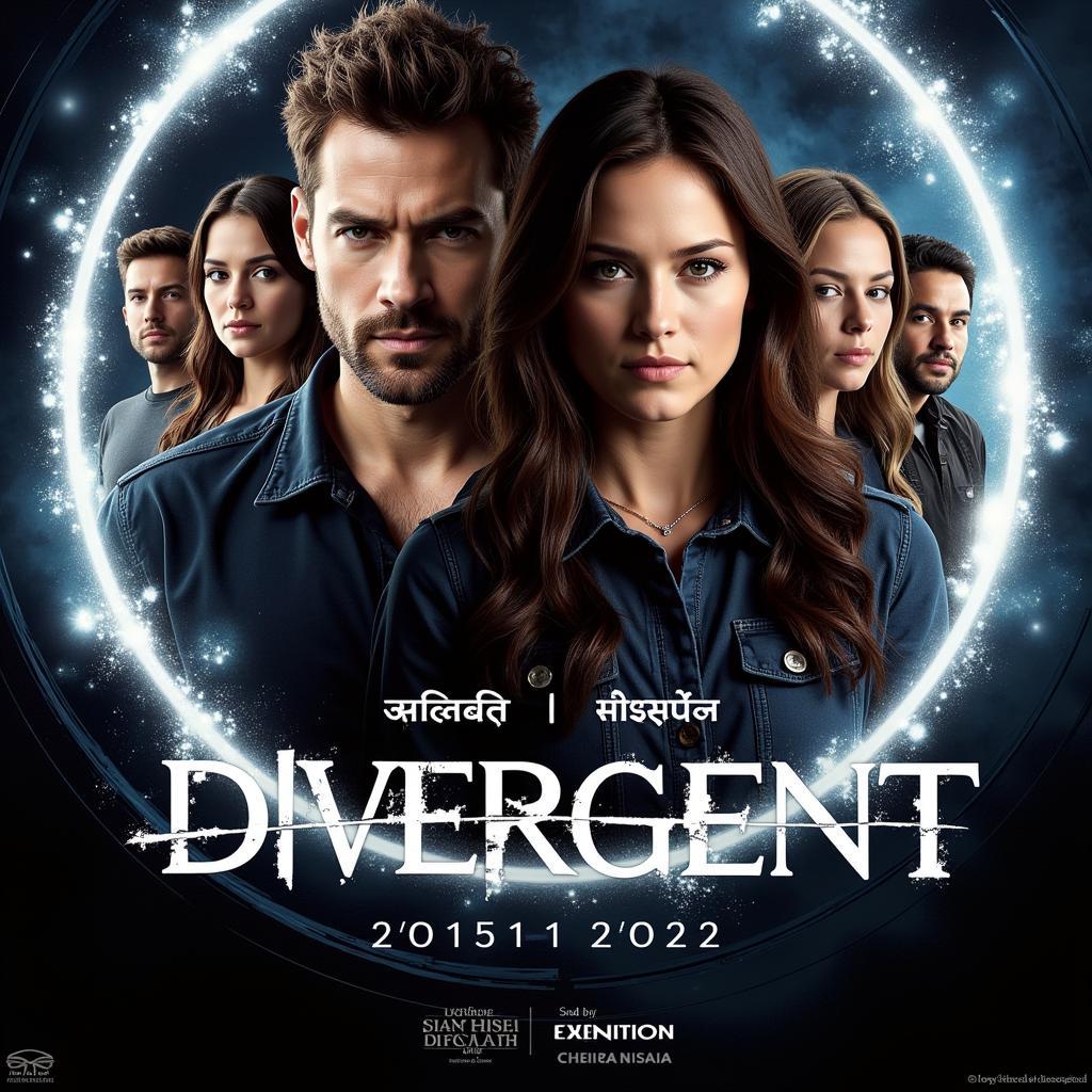 Divergent Movie Poster in Hindi