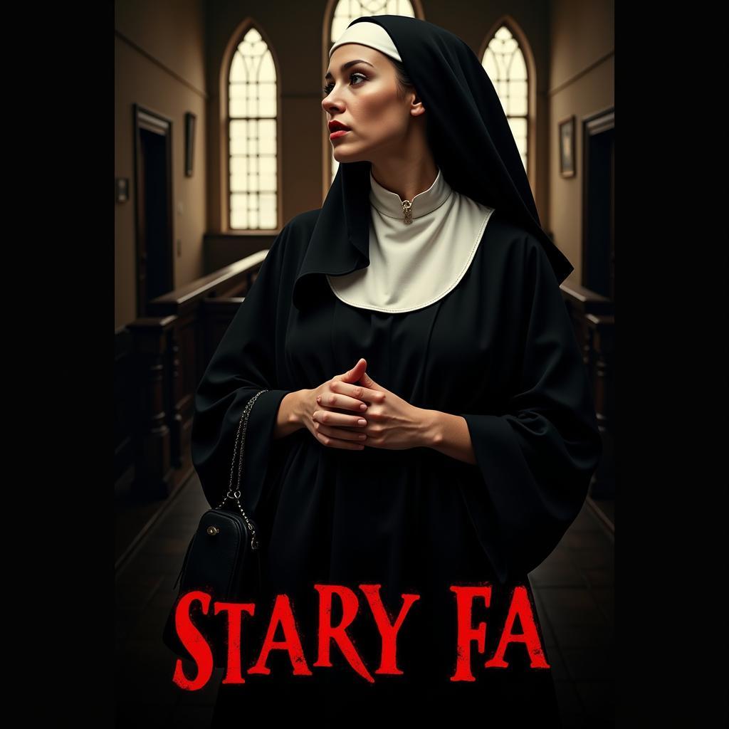 A poster for a classic erotic nun movie