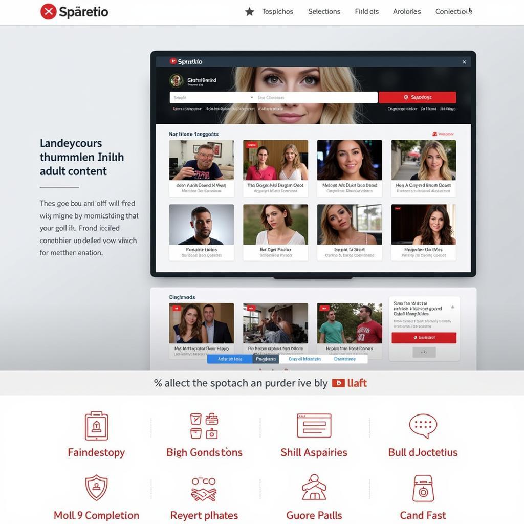 Ethical Adult Entertainment - Image Showing a Variety of Adult Content on a Secure Platform