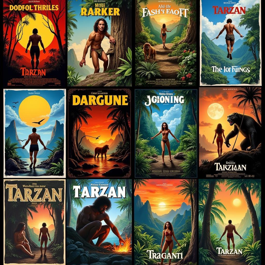 Evolution of Jungle Movie Posters