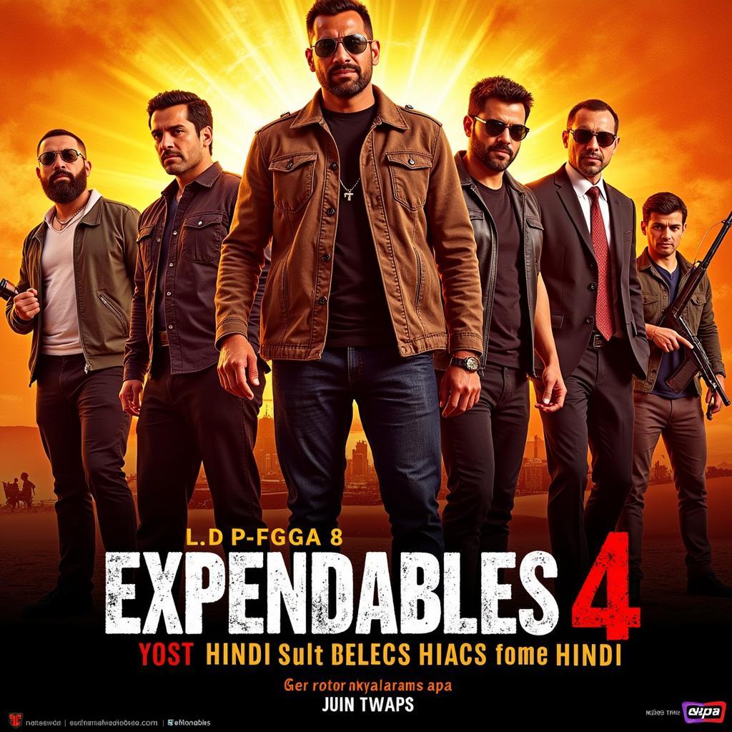 Expendables 4 Hindi Poster