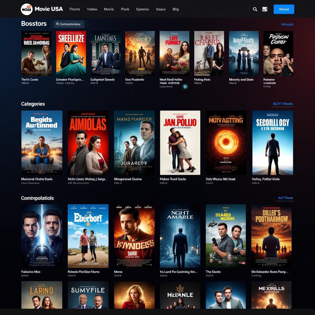 Exploring different movie genres on Movie USA Full HD