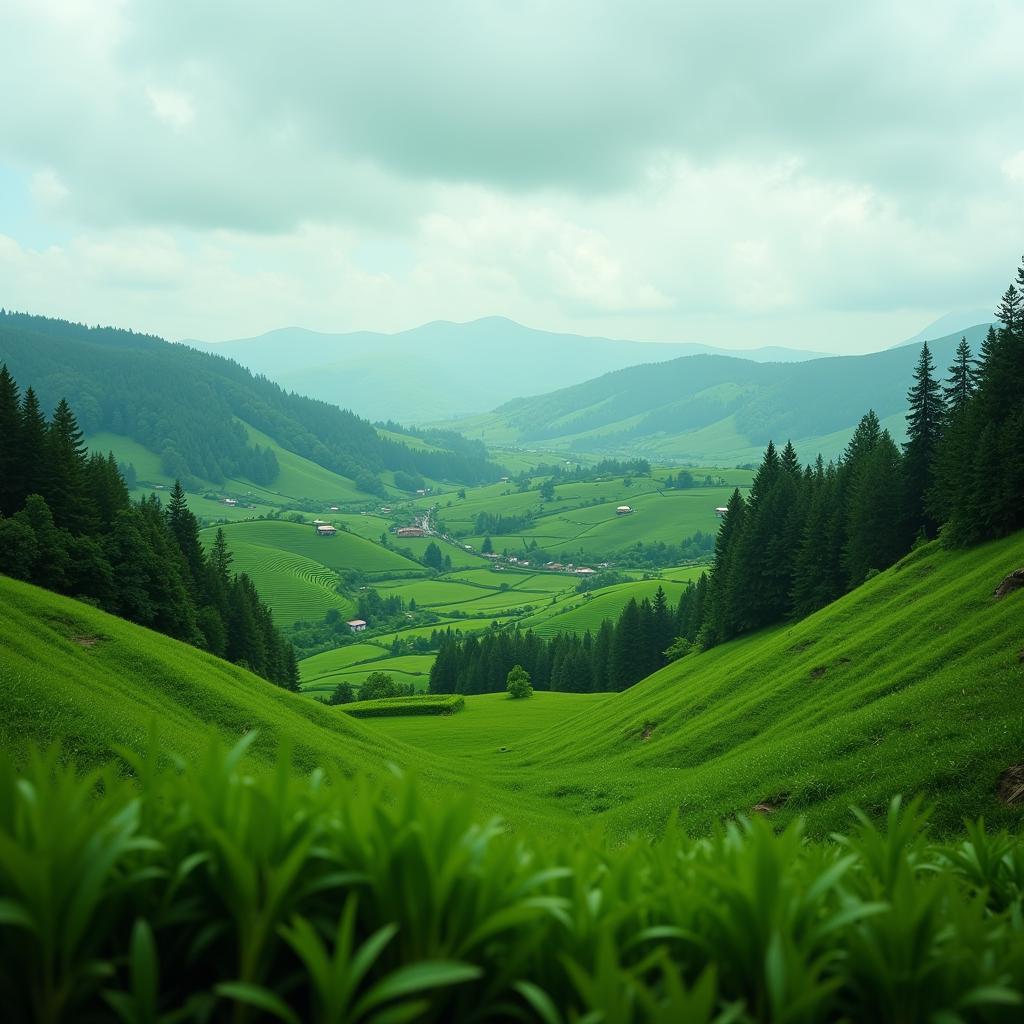 Picturesque Telangana Landscape in Fidaa