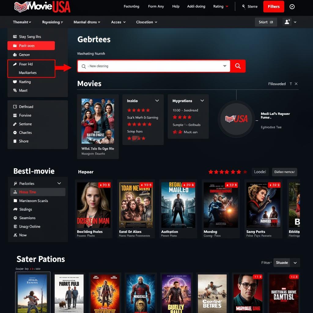 A guide to finding the perfect movie using search filters on Movie USA Full HD