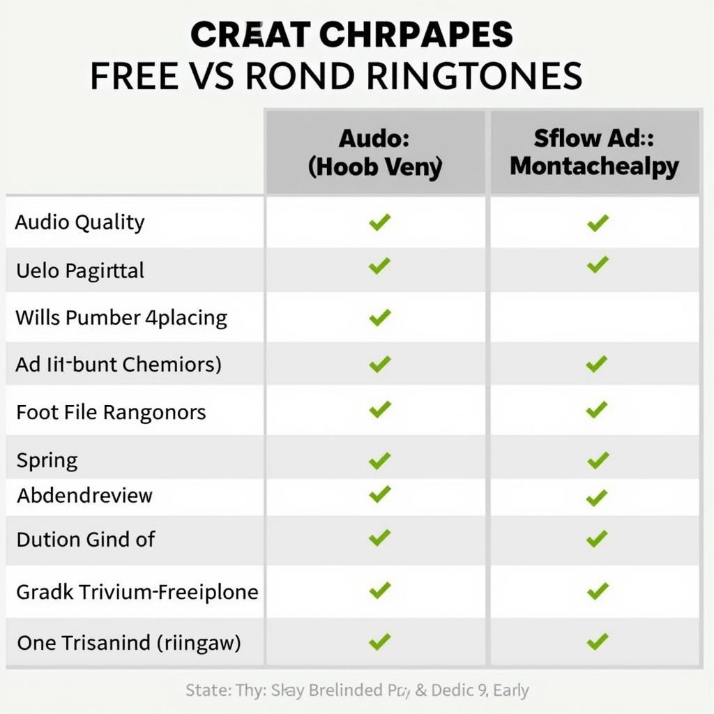 Free vs. Paid Ringtones Comparison