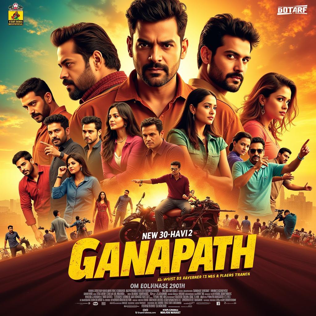 Ganapath Movie Poster