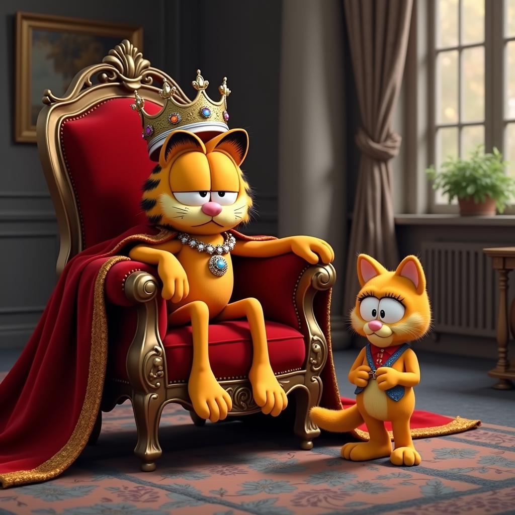 Garfield and Prince XII Mistaken Identity