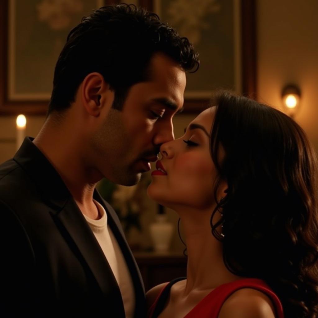 A Scene from Ghajini Featuring a Song