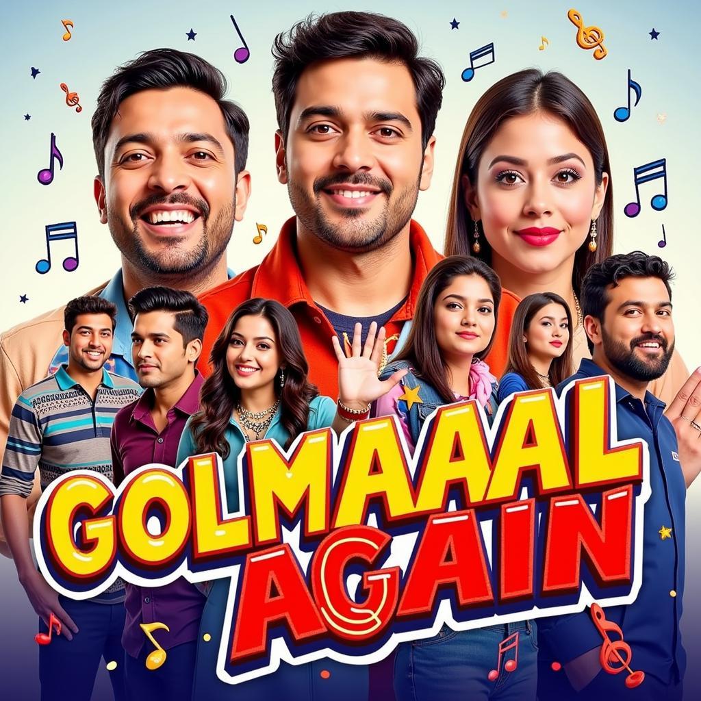 Golmaal Again Soundtrack Poster