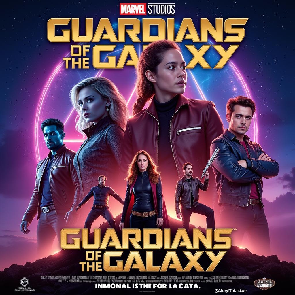 Guardians of the Galaxy Tamil Dubbed Movie Poster