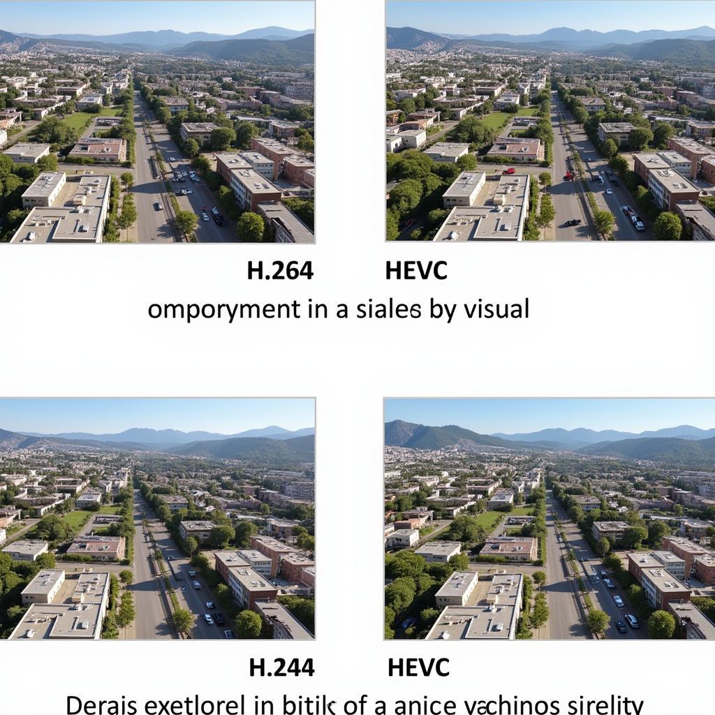 HEVC Compression Comparison