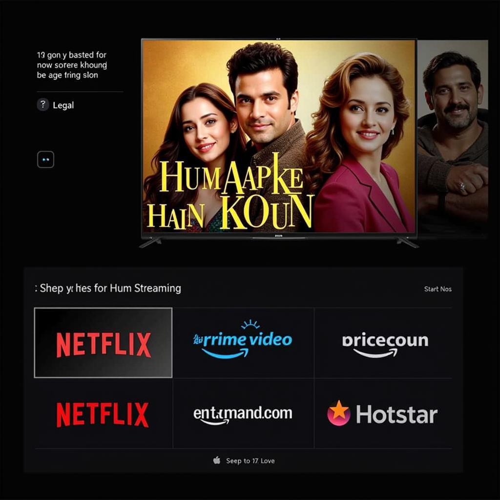 Hum Aapke Hain Koun on Legal Streaming Platforms