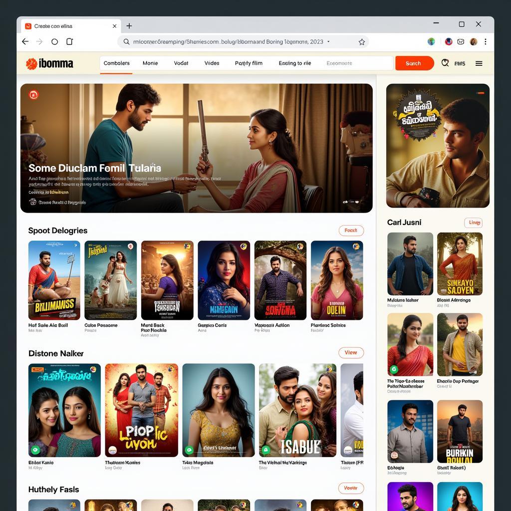 Ibomma Telugu Movies 2023 Homepage