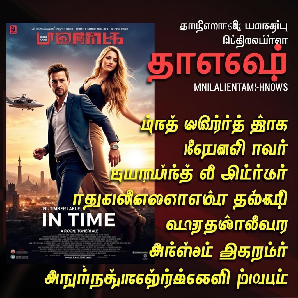 In Time Tamil Dubbed Movie Poster