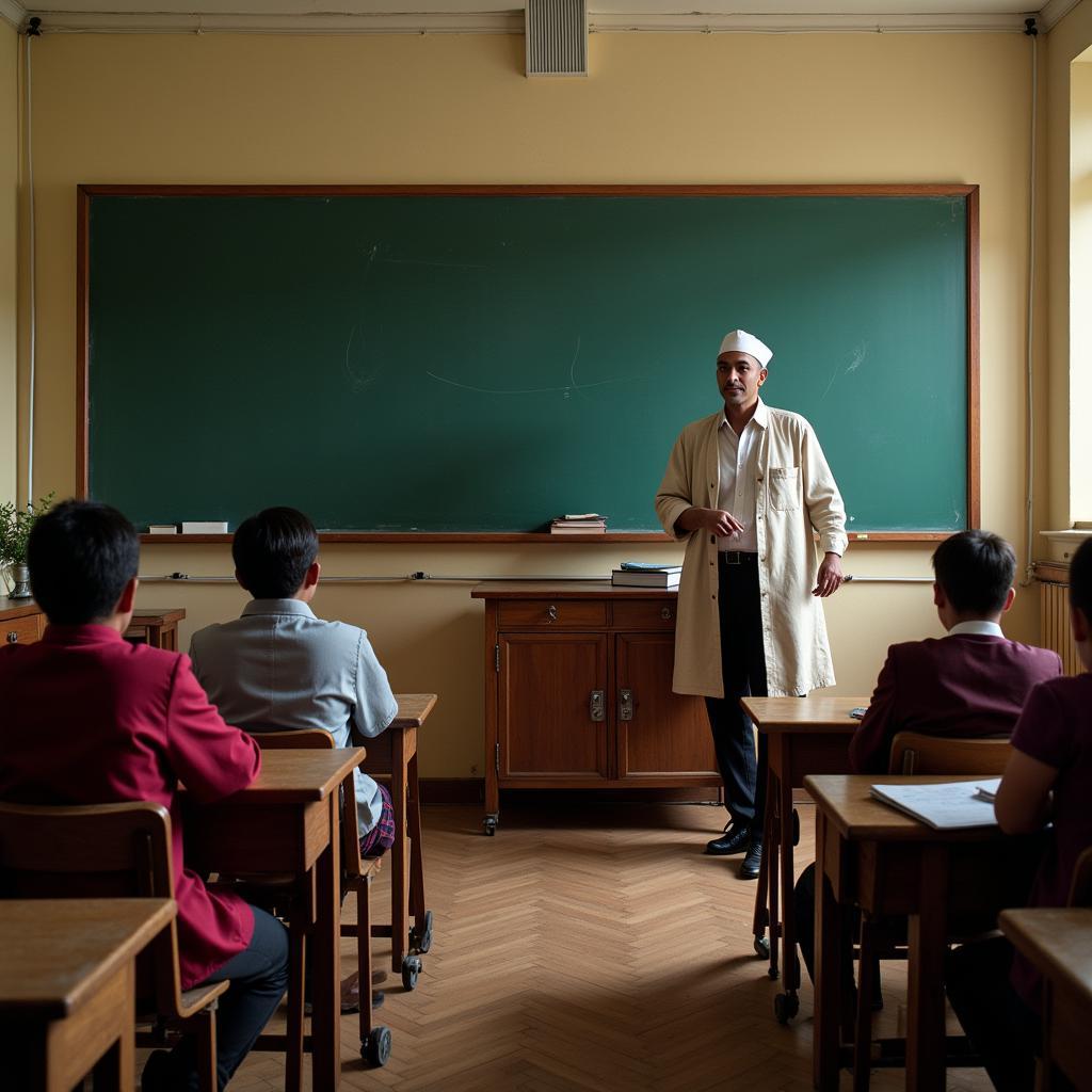 Traditional Portrayal of Indian Teachers in Film