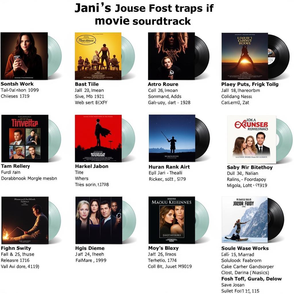 Jani's Popular Movie Soundtracks